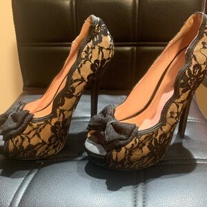 Laced Women High heel stilettos preowned